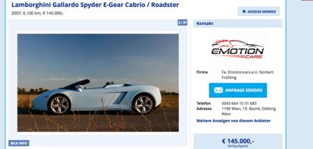 (c) willhaben.at/ screenshot