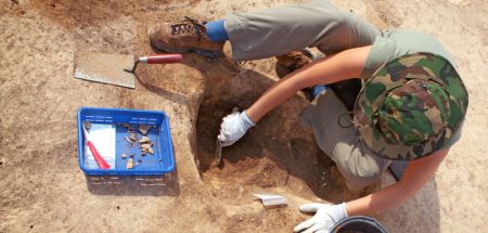 Exklusiv: Archäologische Ausgrabung als Weihnachtsgeschenk (c) ARGE Archäologie