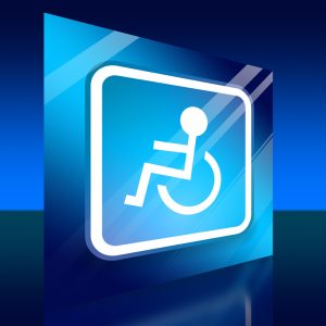 Das Zeichen für Rollstuhlfahrer, Stichwort eingeschränkte Mobilität. (c) Pixabay.com