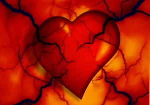 Illustration eines Herzes, Stichwort Bluthochdruck. (c) Pixabay.com
