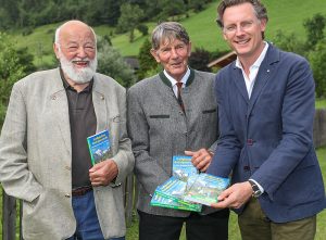 Präsentation: das neue Wanderbuch Großglockner Hochalpenstraße. (c) Grossglockner.at