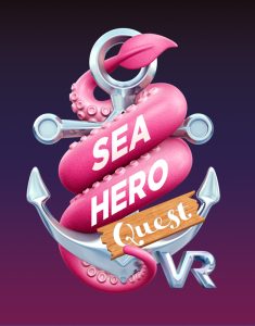 Logo Sea Hero Quest, Stichwort Demenzforschung. (c) Deutsche Telekom