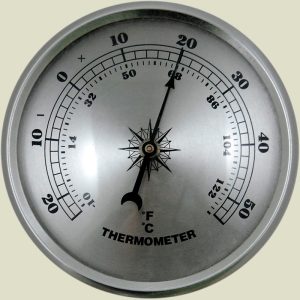 Ein Thermometer, Stichwort richtiges Heizen. (c) Pixabay.com
