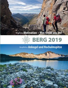 Buchtipp: BERG 2019 – Im Reich der Tauernkönigin 1 Buchcover Berg 2019, Stichwort Buchtipp. (c) ÖAV