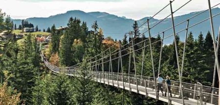 Raiffeisen Skywalk in der Schweiz. (c) Schweiz Tourismus