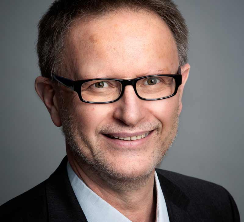 Porträt von Dr. Günter Klug Präsident von pro mente Austria. (c) pro mente Austria.