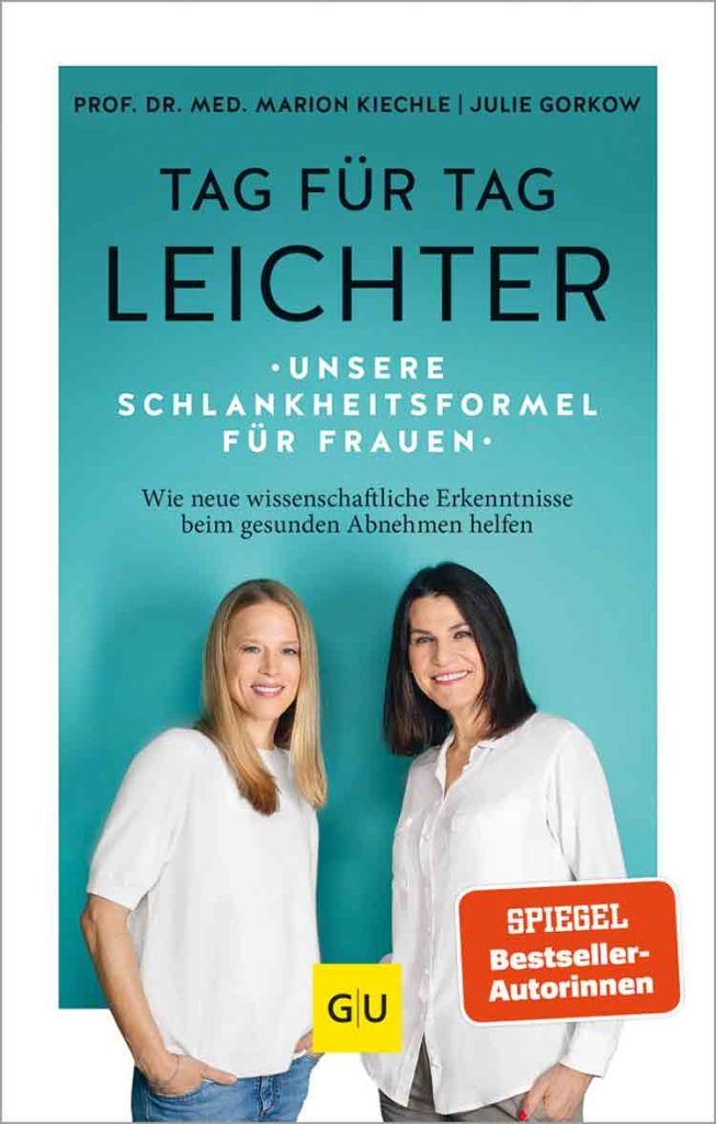 Buchcover "Tag für Tag leichter - Unsere Schlankheitsformel für Frauen." (c) Gräfe und Unzer Verlag GmbH.