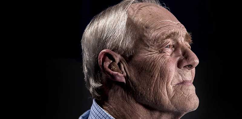 Das Profil eines alten Mannes, Stichwort Tag der Pflegenden.
(c) Pixabay.com