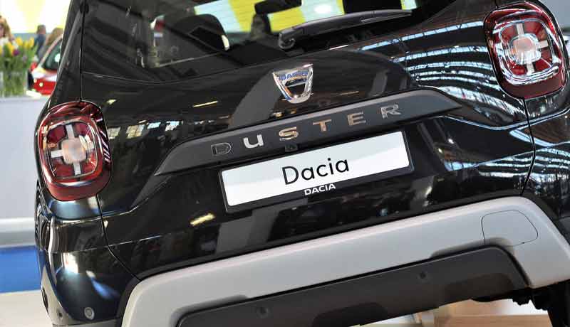 Ein Dacia Duster von hinten.
(c) Pixabay.com