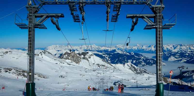 Schlepplifte auf dem Kitzsteinhorn, Stichwort Wintersaison.
(c) Pixabay.com