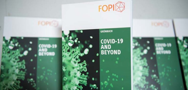 FOPI Grünbuch "Covid-19 and beyond. (c) FOPI/ APA-Fotoservice/ Hörmandinger