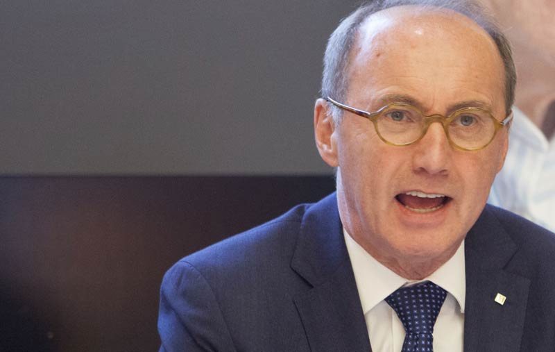 Neujahrswunsch von Pflegekräften: Mehr Kolleginnen und Kollegen 1 Othmar Karas, Präsident des Hilfswerk Österreich.
(c) Hilfswerk