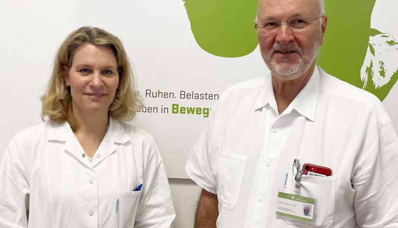 Morbus Parkinson ist mehr als "Zittern" – innovative Therapieansätze 1 Dr. Caroline Thun-Hohenstein und Dr. Dieter Volc von der Privatklinik Confraternität.
(c) PremiQaMed Group/ Sabine Ritzinger