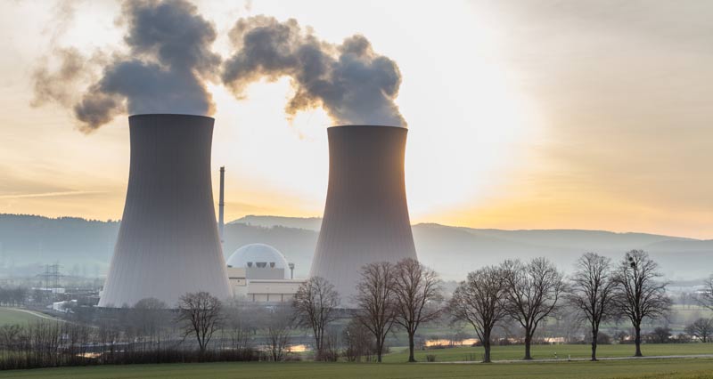 Kaliumjodid-Tabletten auf keinen Fall zur Vorbeugung einnehmen 1 Ein Atomkraftwerk.
(c) AdobeStock