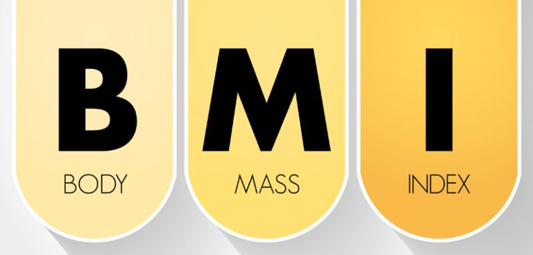 Grafik: BMI – Body Mass Index. (c) AdobeStock