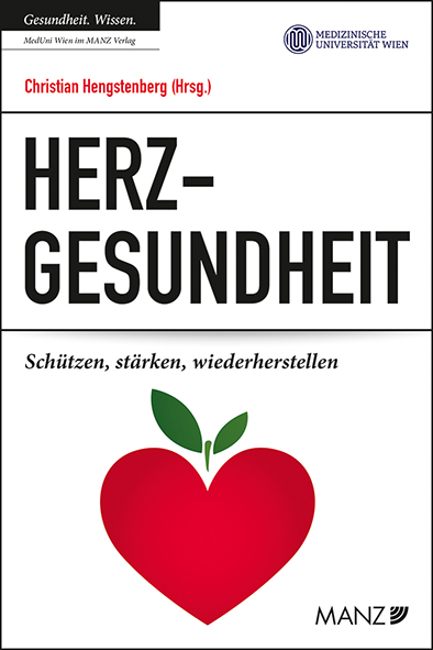 Buchcover Herz-Gesundheit, Stichwort Herz-Kreislauf-Erkrankungen.
(c) Manz-Verlag