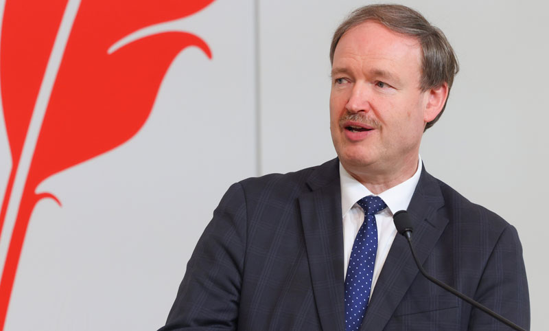 Volkswirtschaftliche Bedeutung von Gürtelrose – Impfung schützt! 1 Dr. Christian Helmenstein bei einer PK zum Thema Gürtelrose.
(c) GlaxoSmithKline Pharma GmbH/ APA-Fotoservice/ Schedl